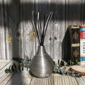 zilveren fles aroma diffuser cadeaet set